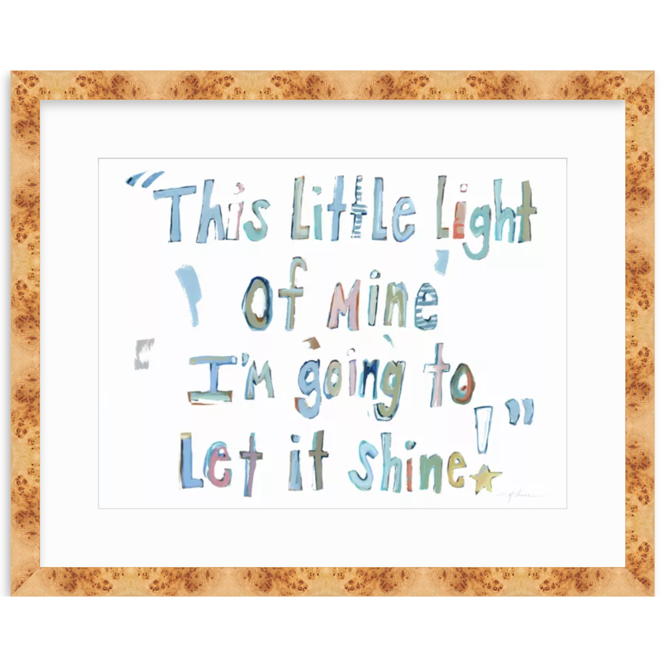 Light Of Mine Fine Art Print