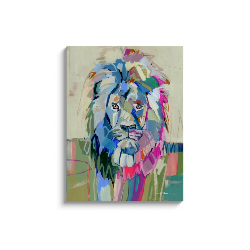 "The Noble Lion" on canvas