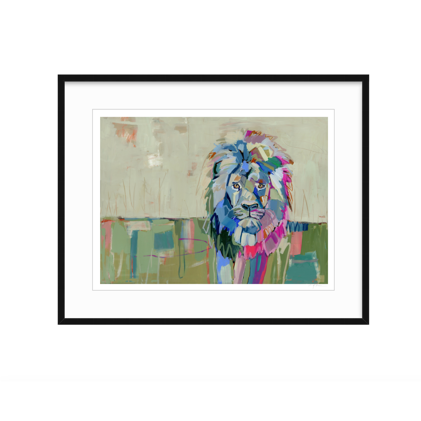 The Noble Lion Fine Art Print