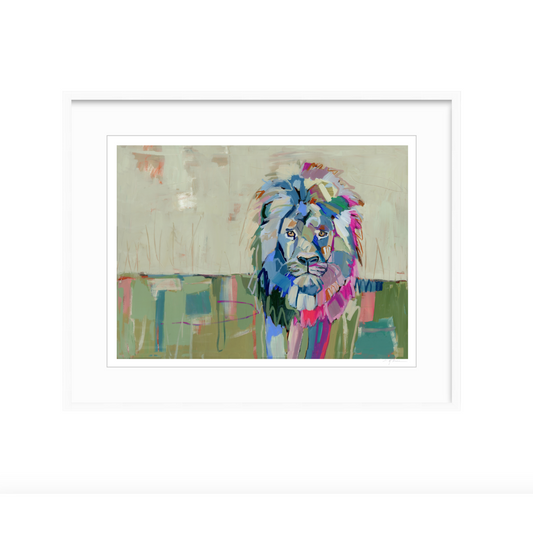 The Noble Lion Fine Art Print