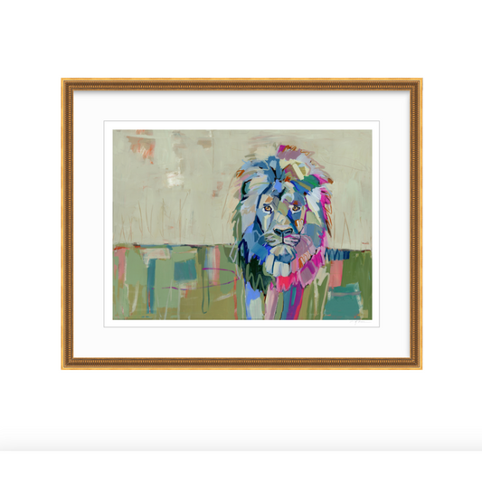 The Noble Lion Fine Art Print
