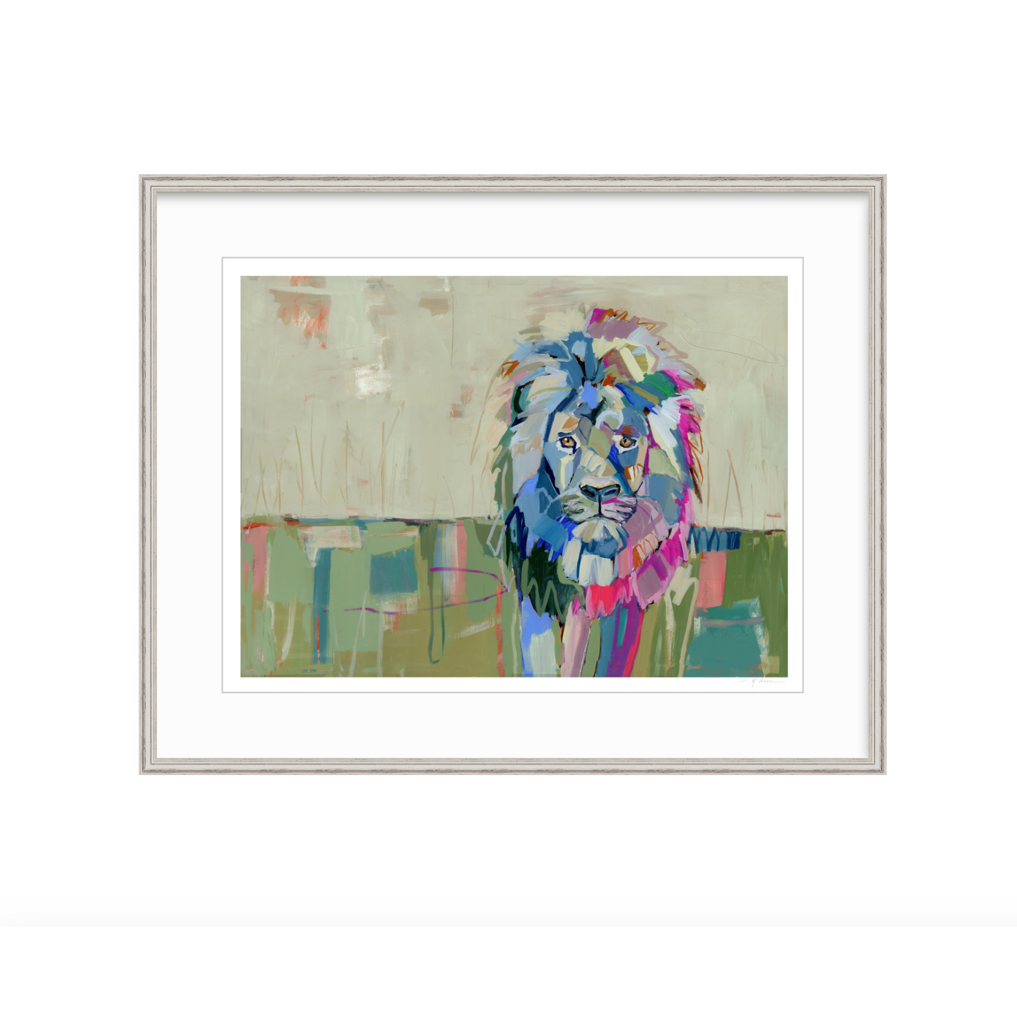 The Noble Lion Fine Art Print