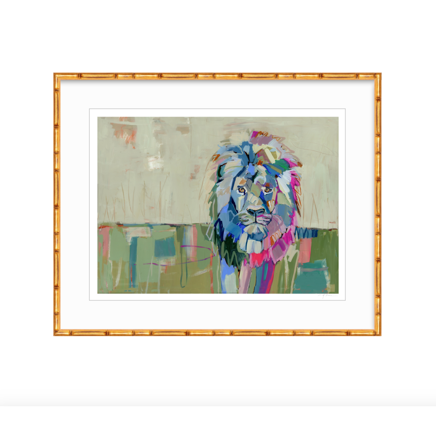 The Noble Lion Fine Art Print