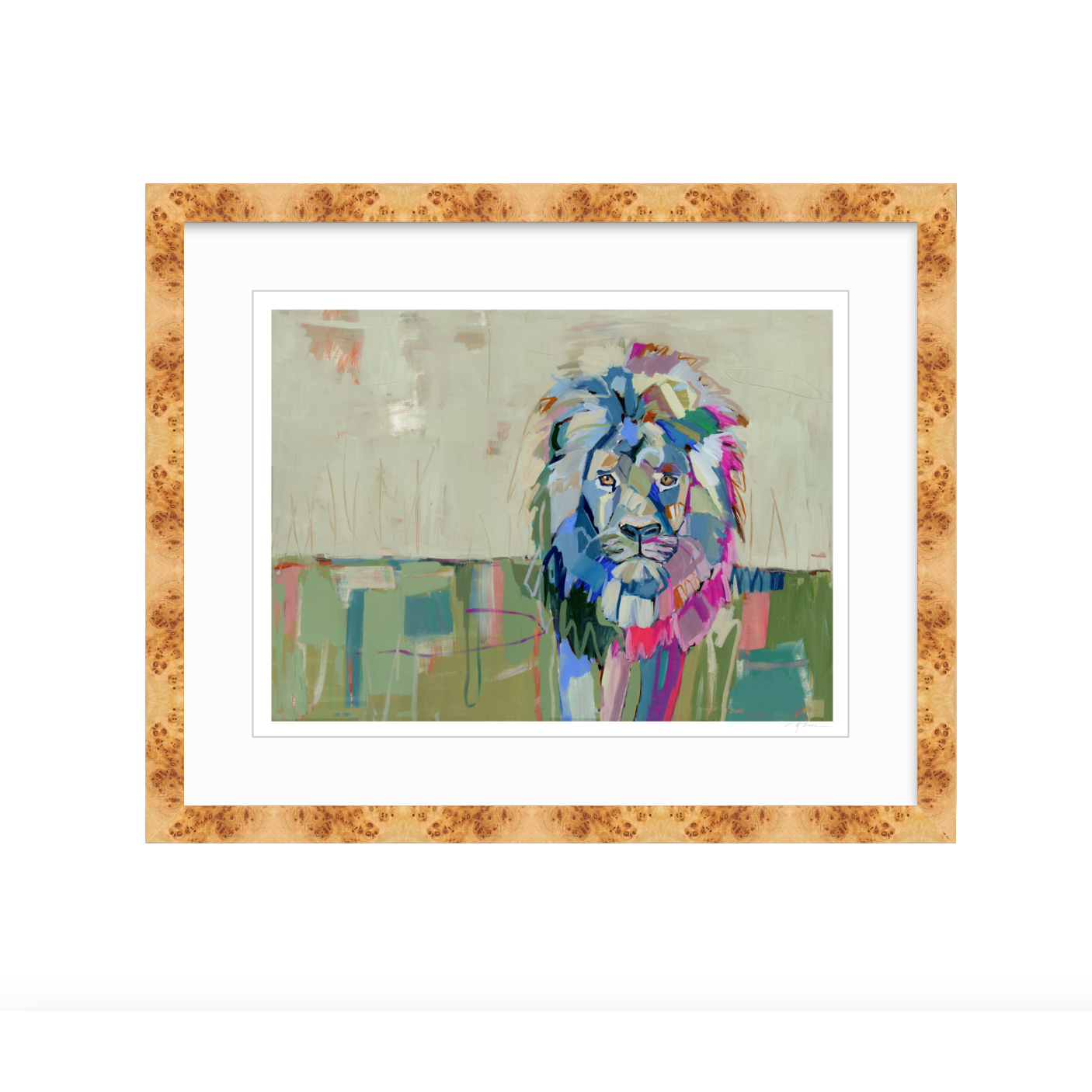 The Noble Lion Fine Art Print