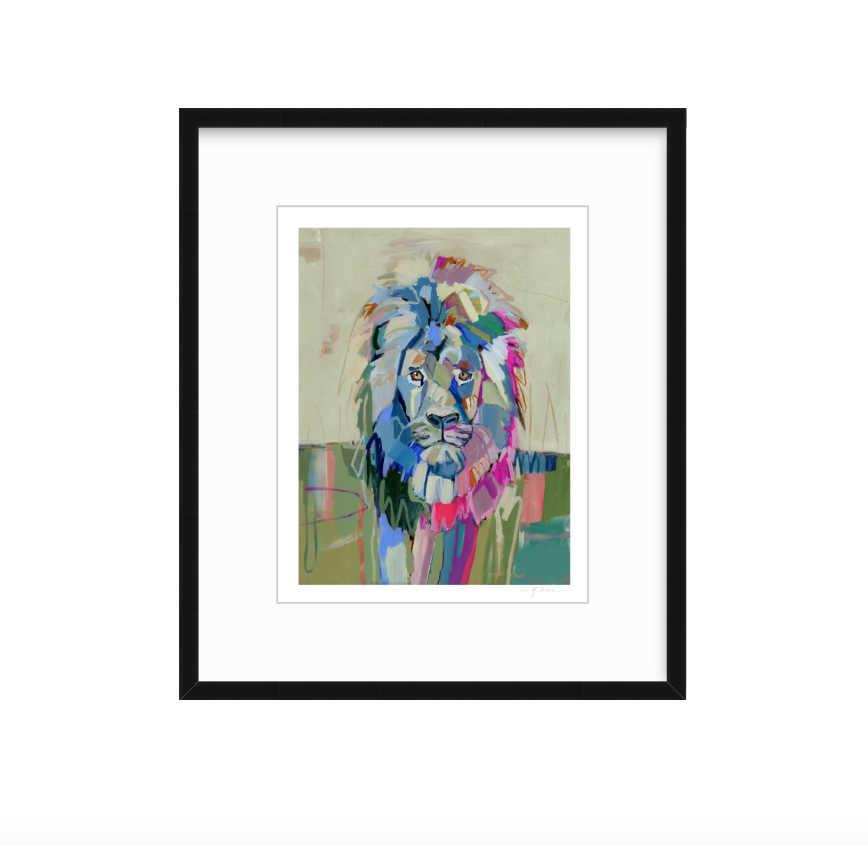 The Noble Lion Fine Art Print
