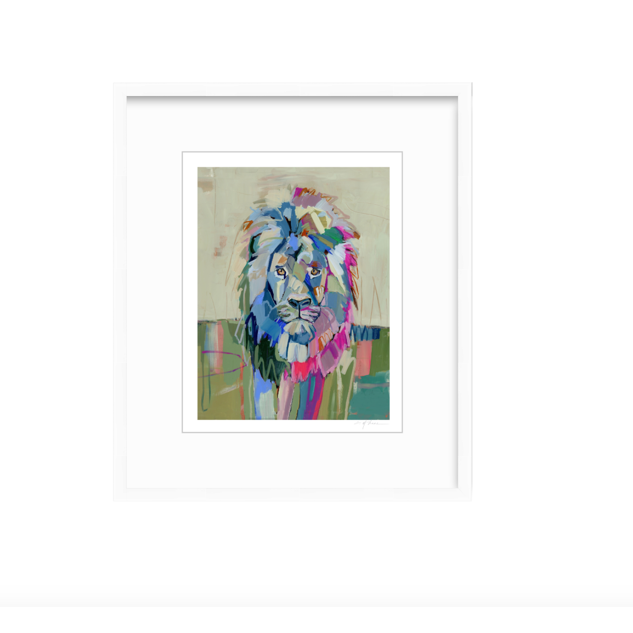 The Noble Lion Fine Art Print