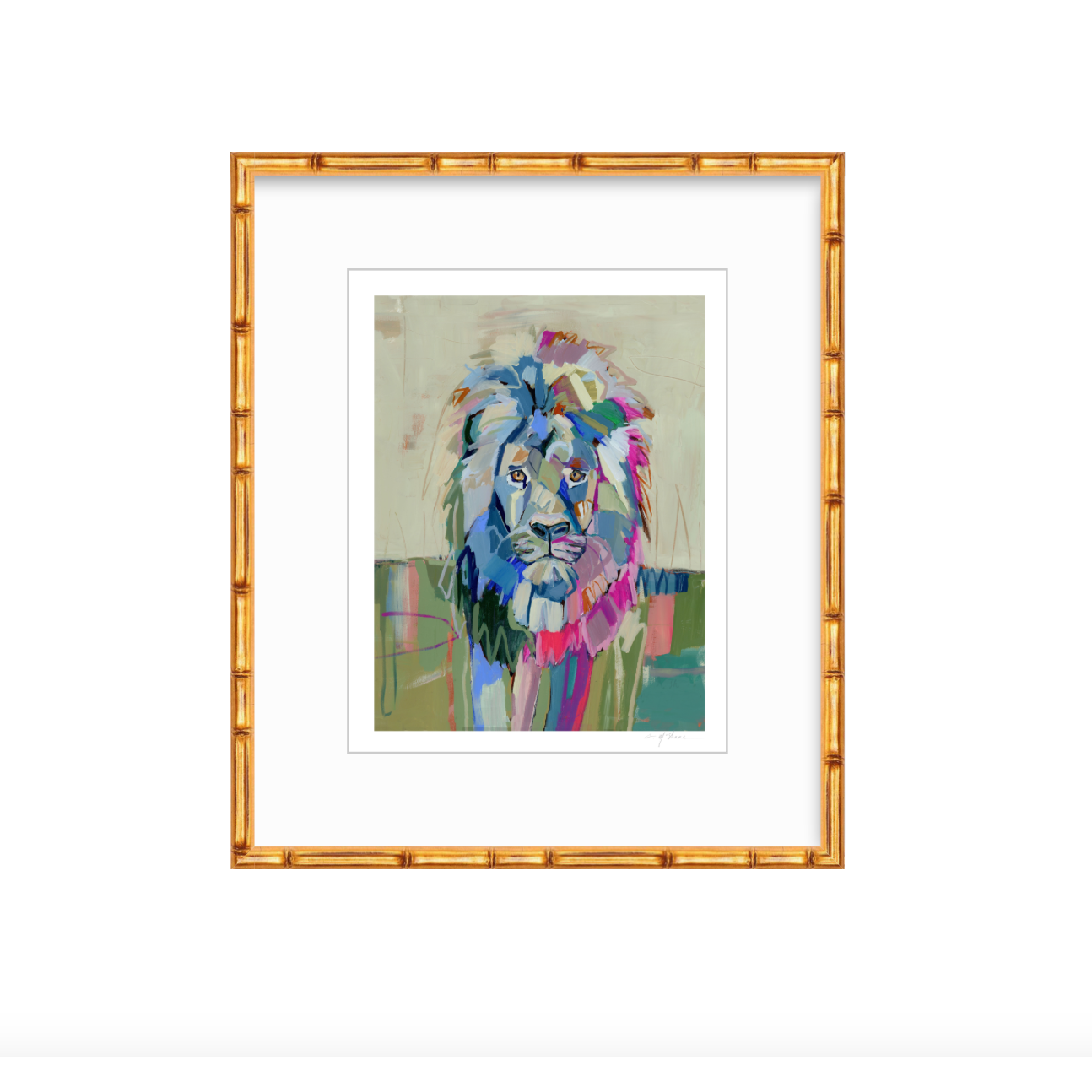The Noble Lion Fine Art Print
