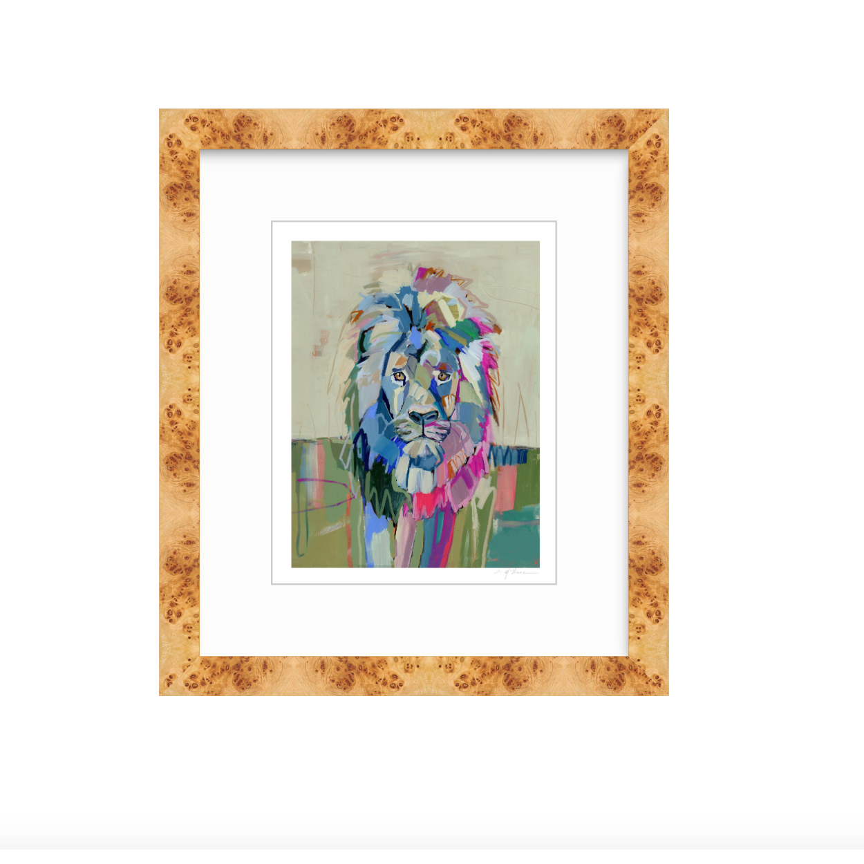 The Noble Lion Fine Art Print