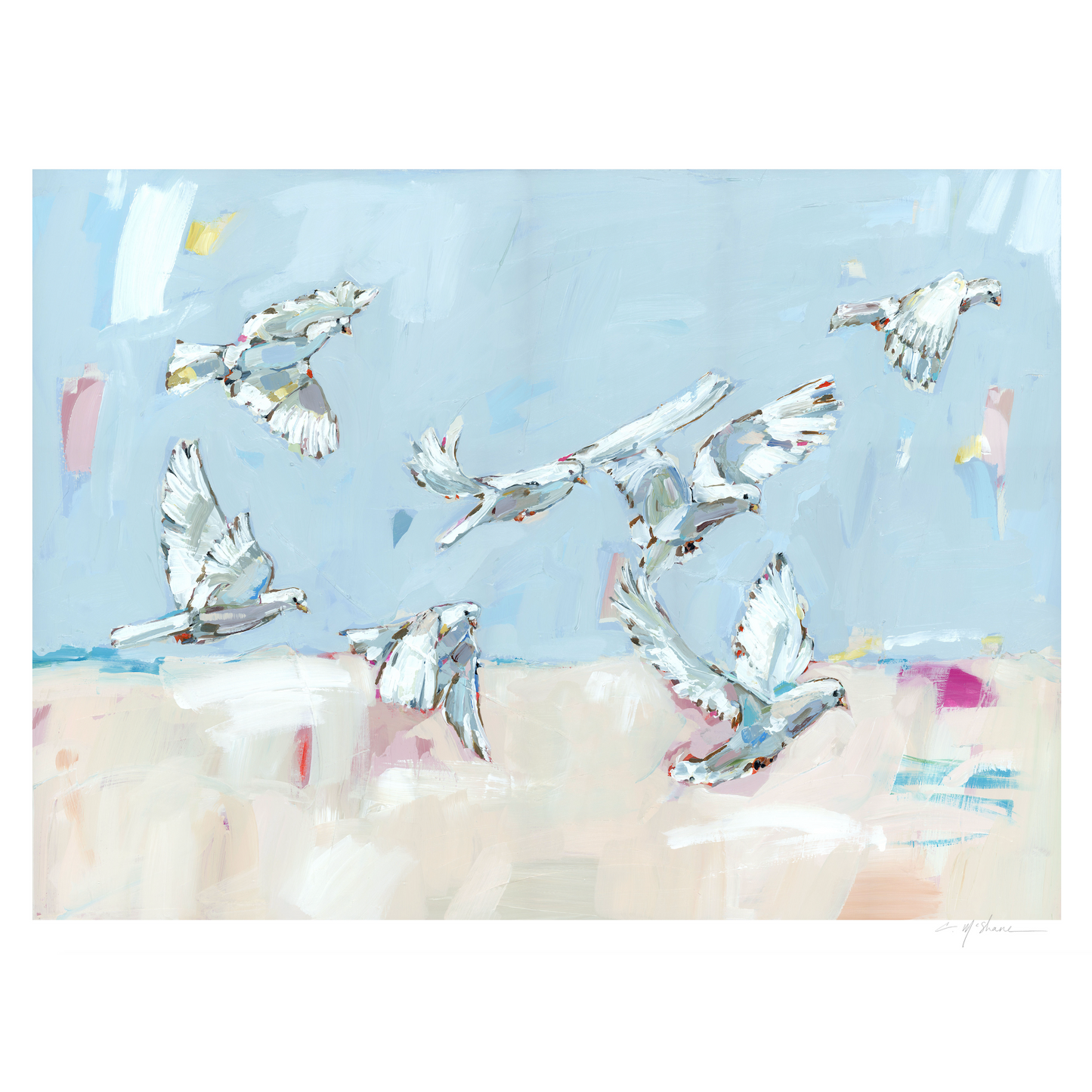 Peace On Earth II Doves Fine Art Print