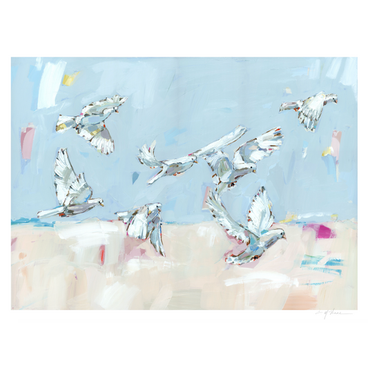 Peace On Earth II Doves Fine Art Print