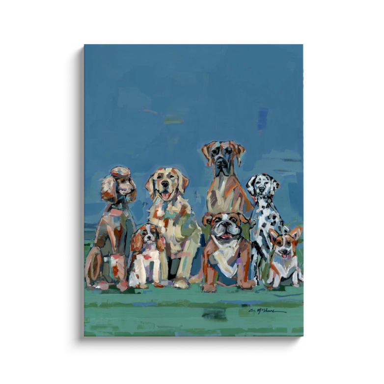 "Unleashed" on canvas