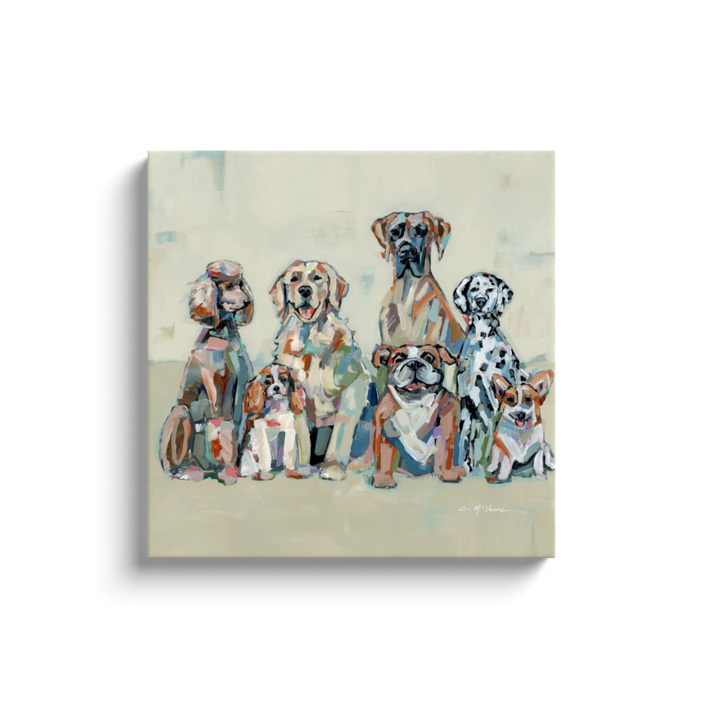 "Unleashed" on canvas