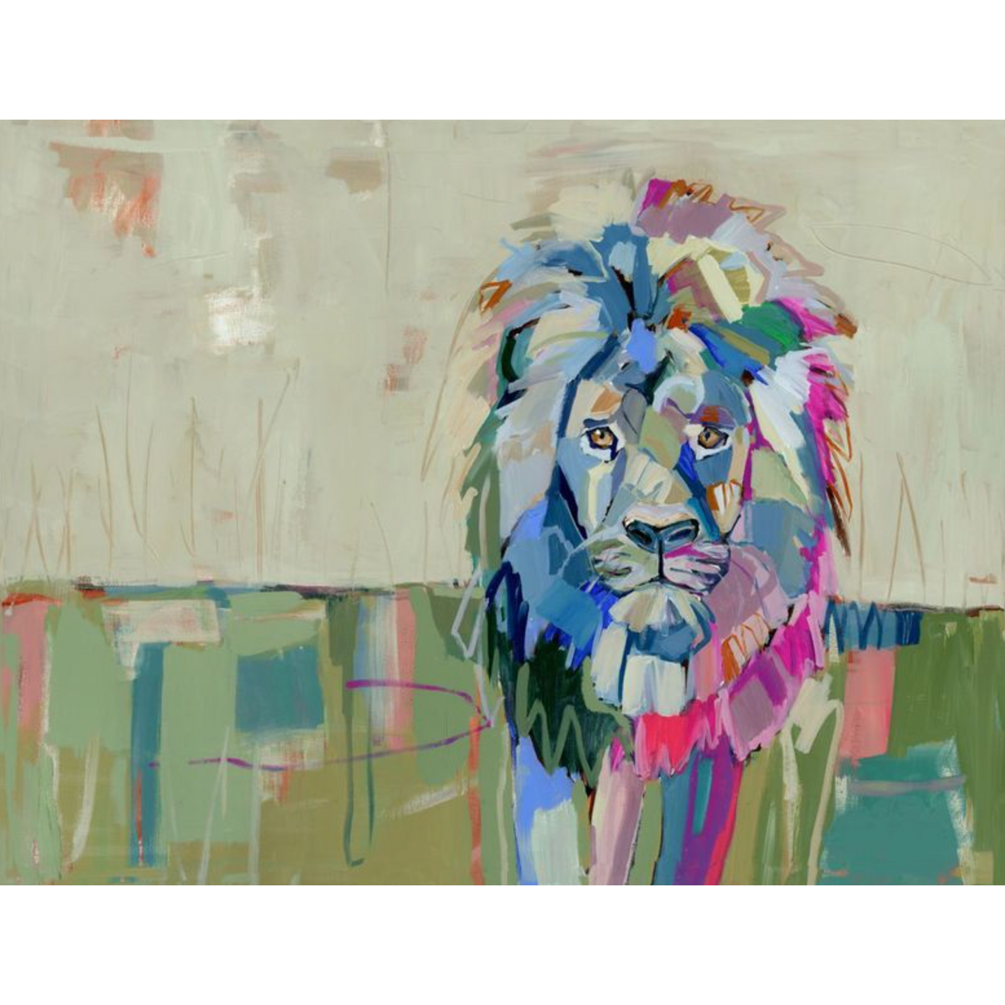 The Noble Lion Fine Art Print