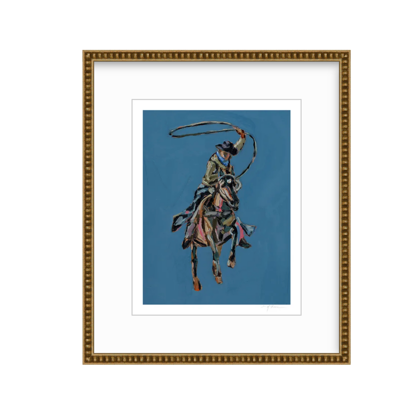 Rodeo Roper Fine Art Print