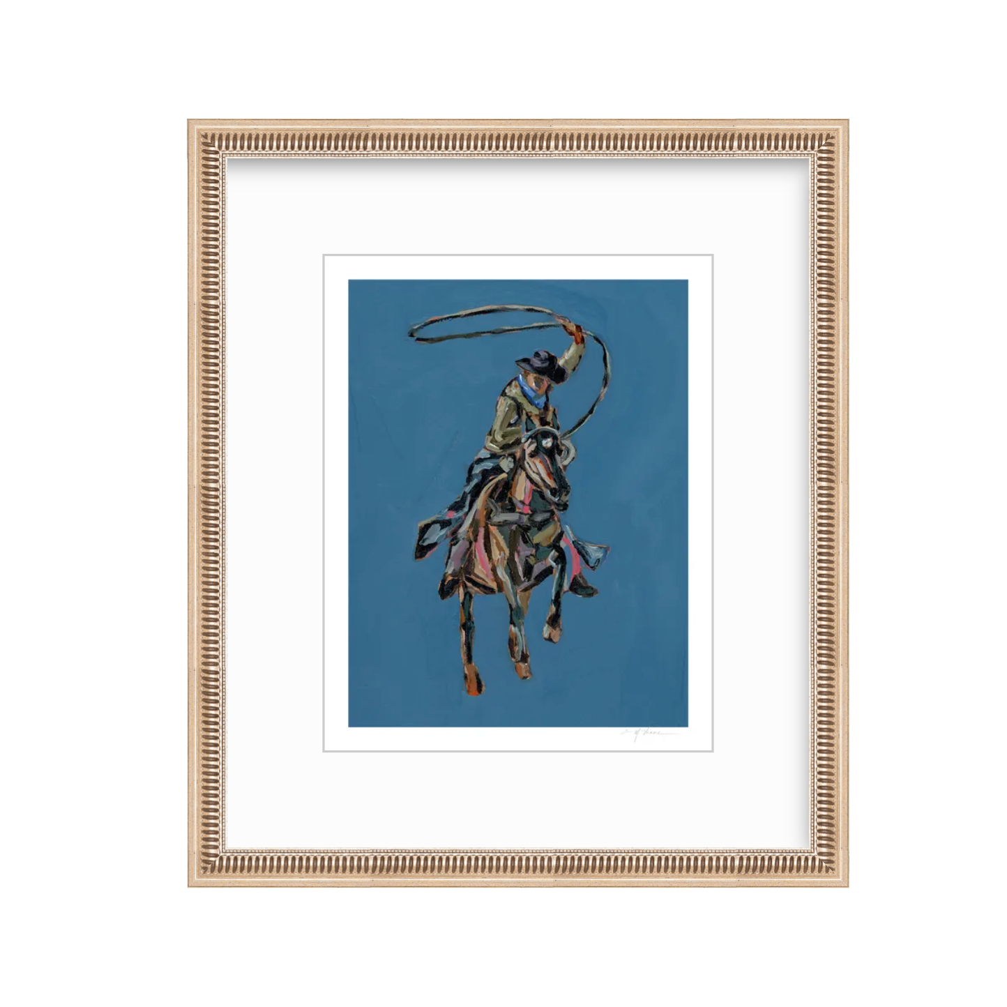Rodeo Roper Fine Art Print