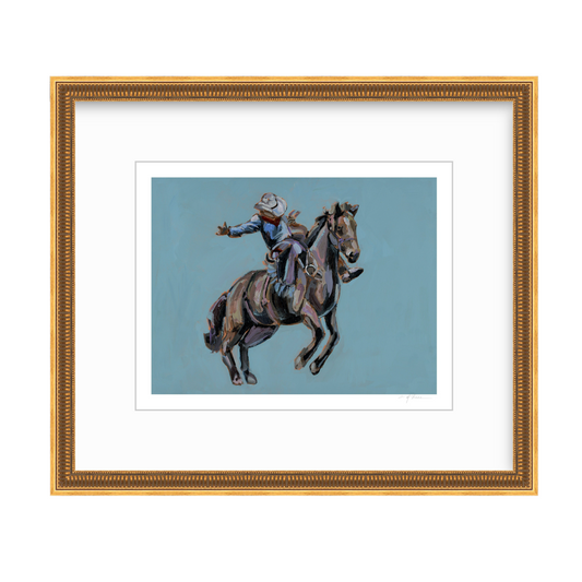 Rodeo Cowboy Fine Art Print