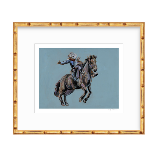 Rodeo Cowboy Fine Art Print