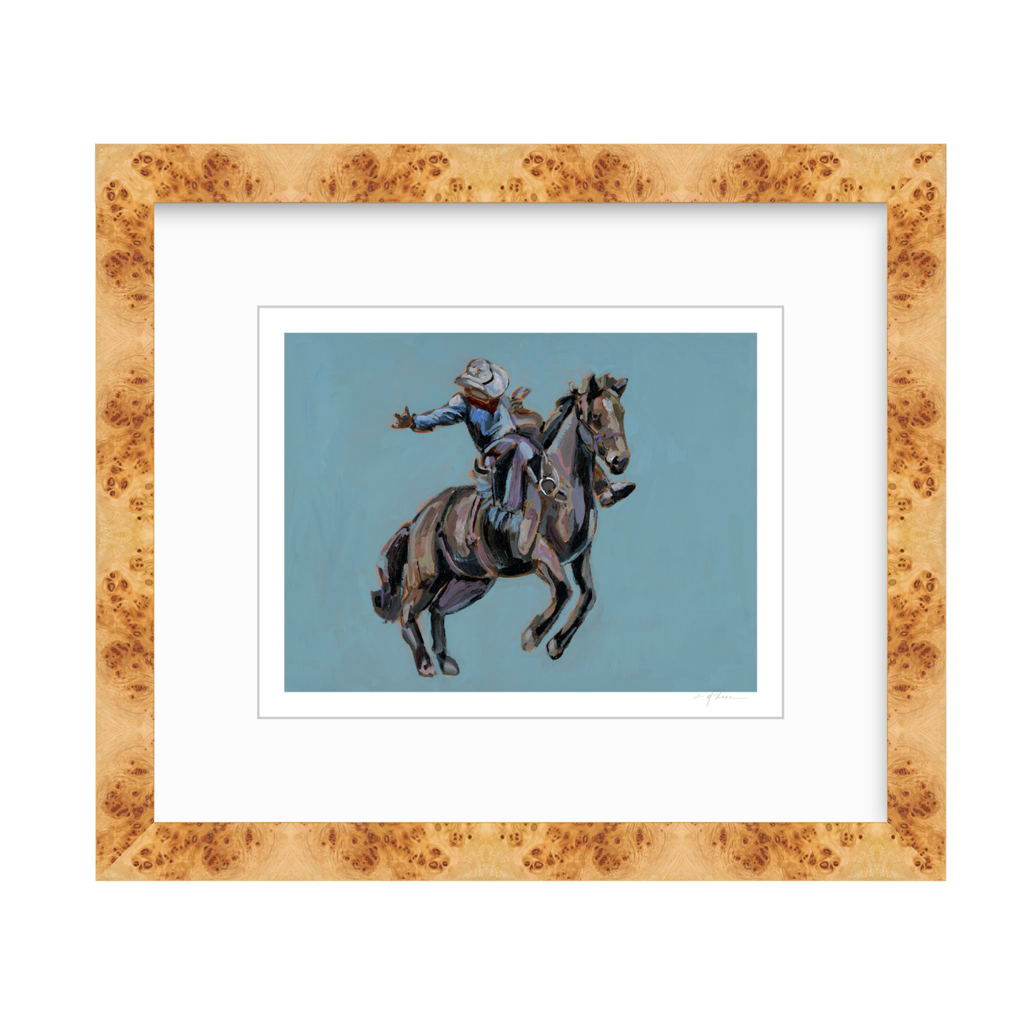 Rodeo Cowboy Fine Art Print