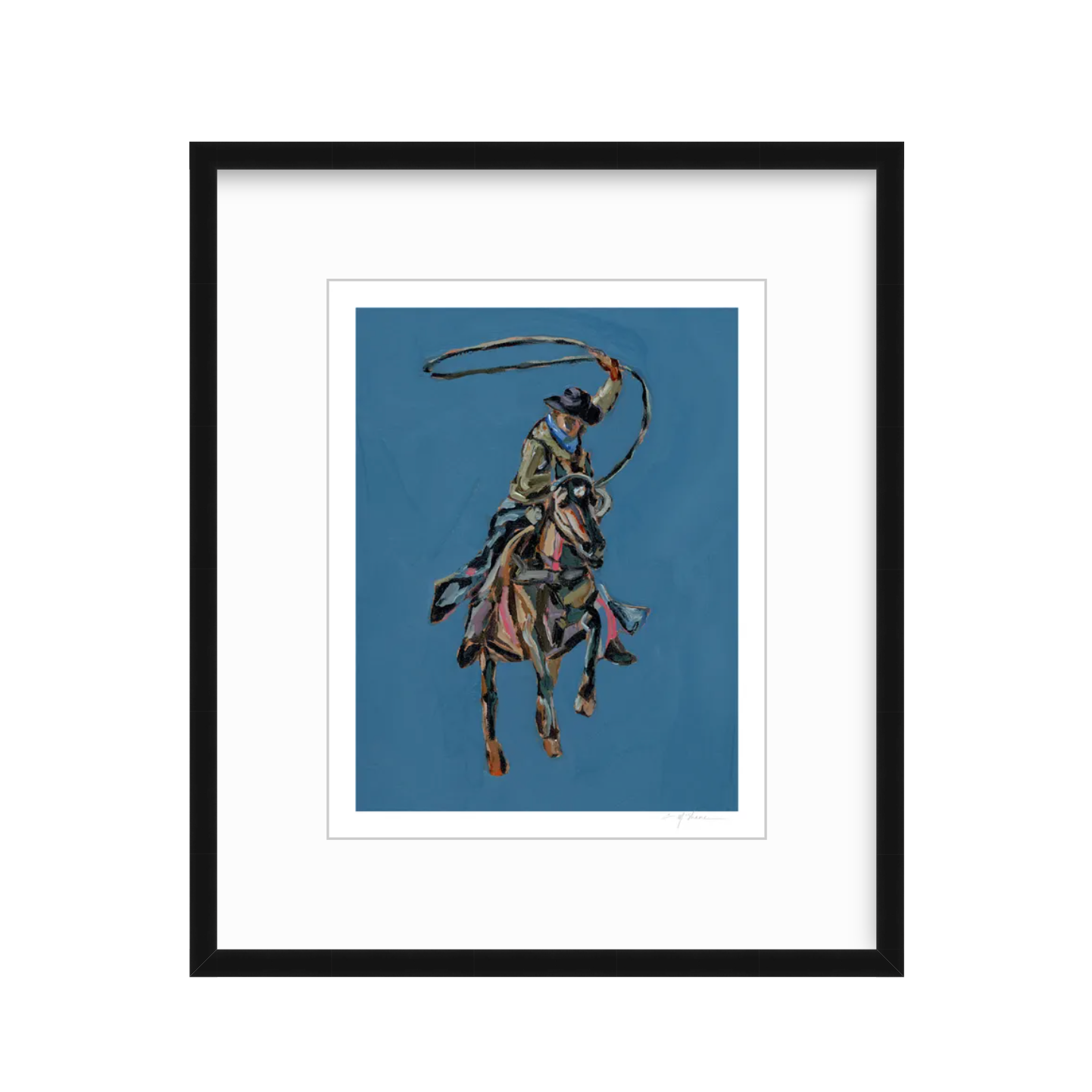 Rodeo Roper Fine Art Print