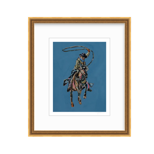 Rodeo Roper Fine Art Print