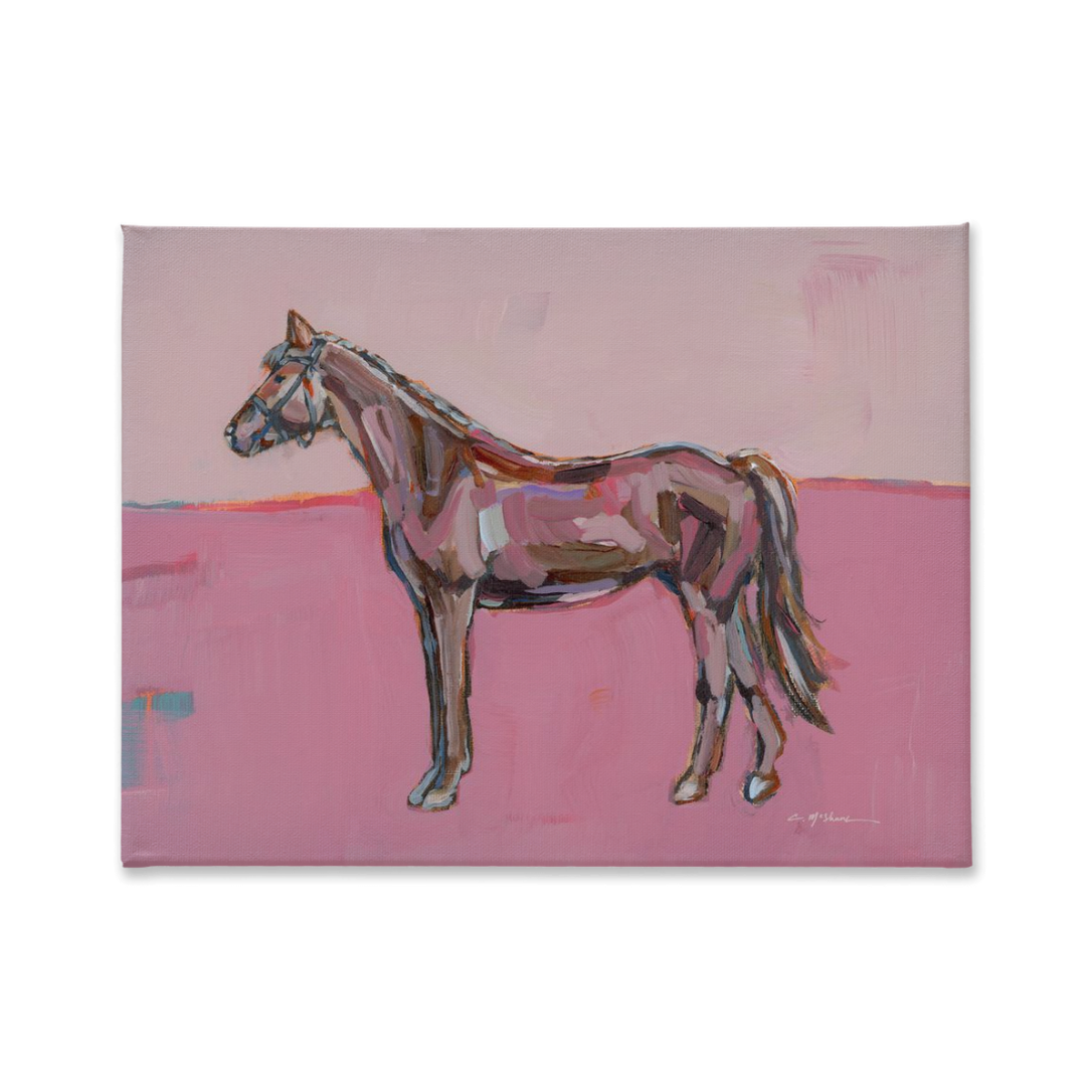 "Rose In the Dust" on canvas