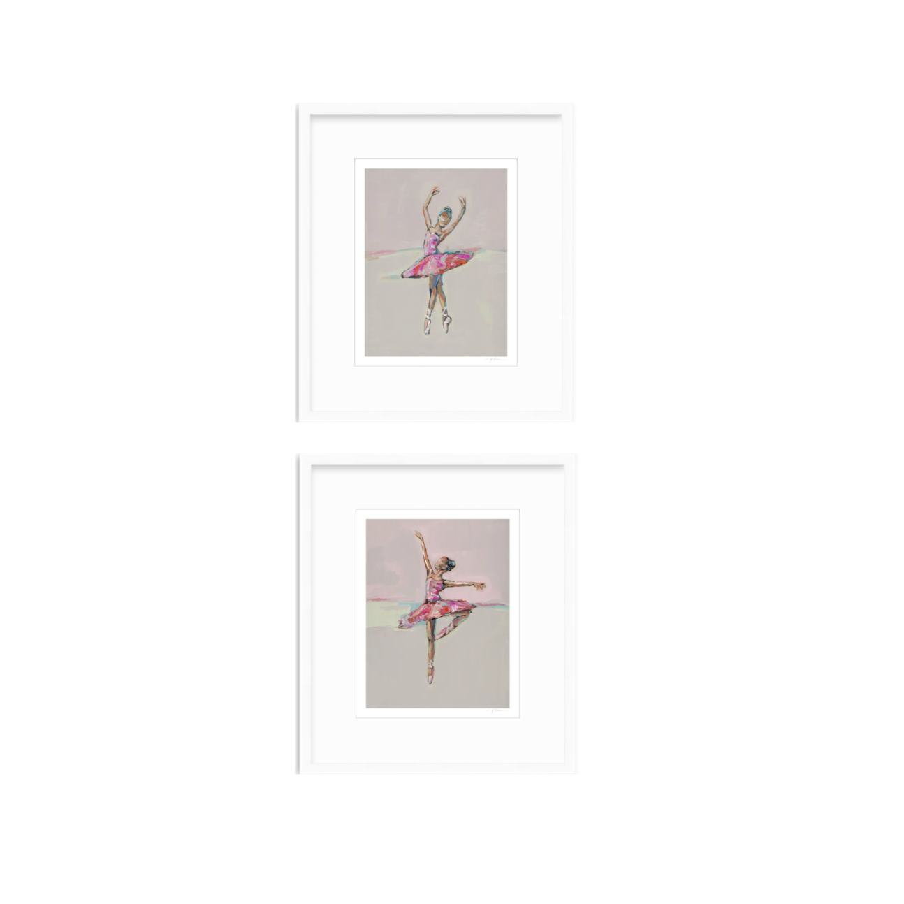 On Pointe Ballerinas Fine Art Prints