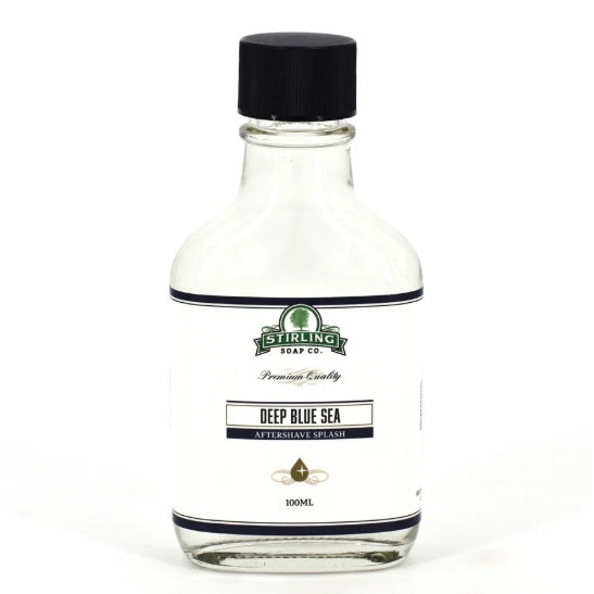 Stirling Soap Co. Deep Blue Sea Shaving Collection