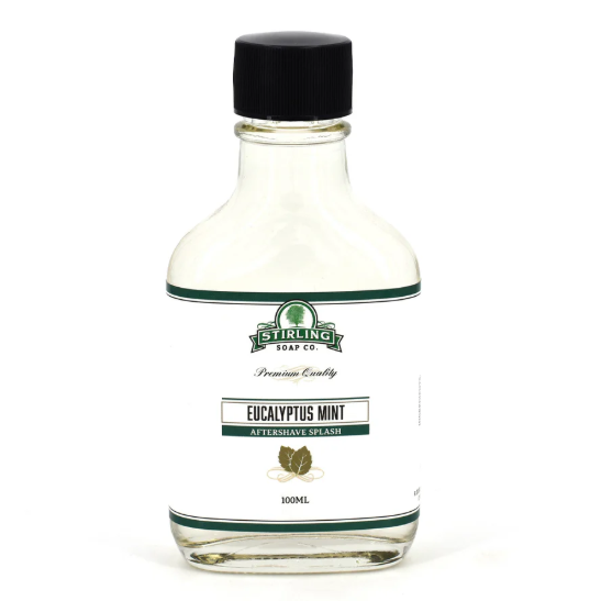 Stirling Soap Co. Eucalyptus Mint Shaving Collection