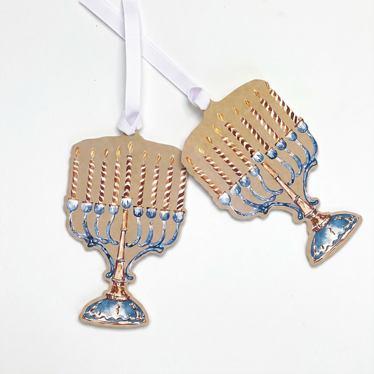 Hanukkah Gift Tags - Khaki | Gift Tags by JOSIL Paperie