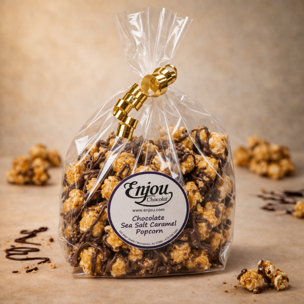 Chocolate Sea Salt Caramel Popcorn