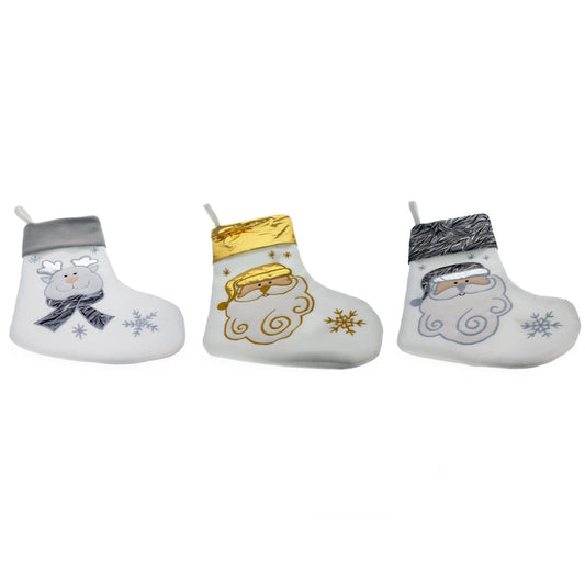 a group of christmas stockings