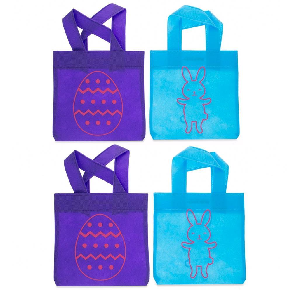 a group of bags with designs on them