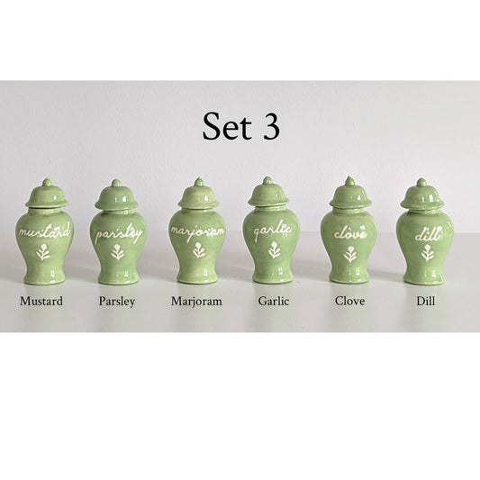 Spice Jar Set 3