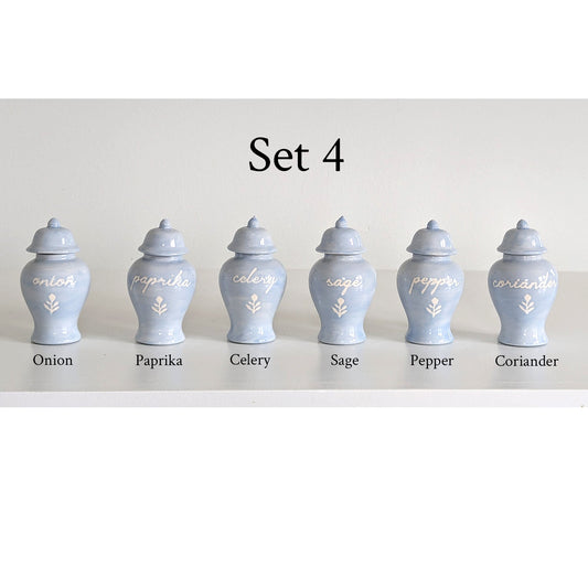 Spice Jar Set 4