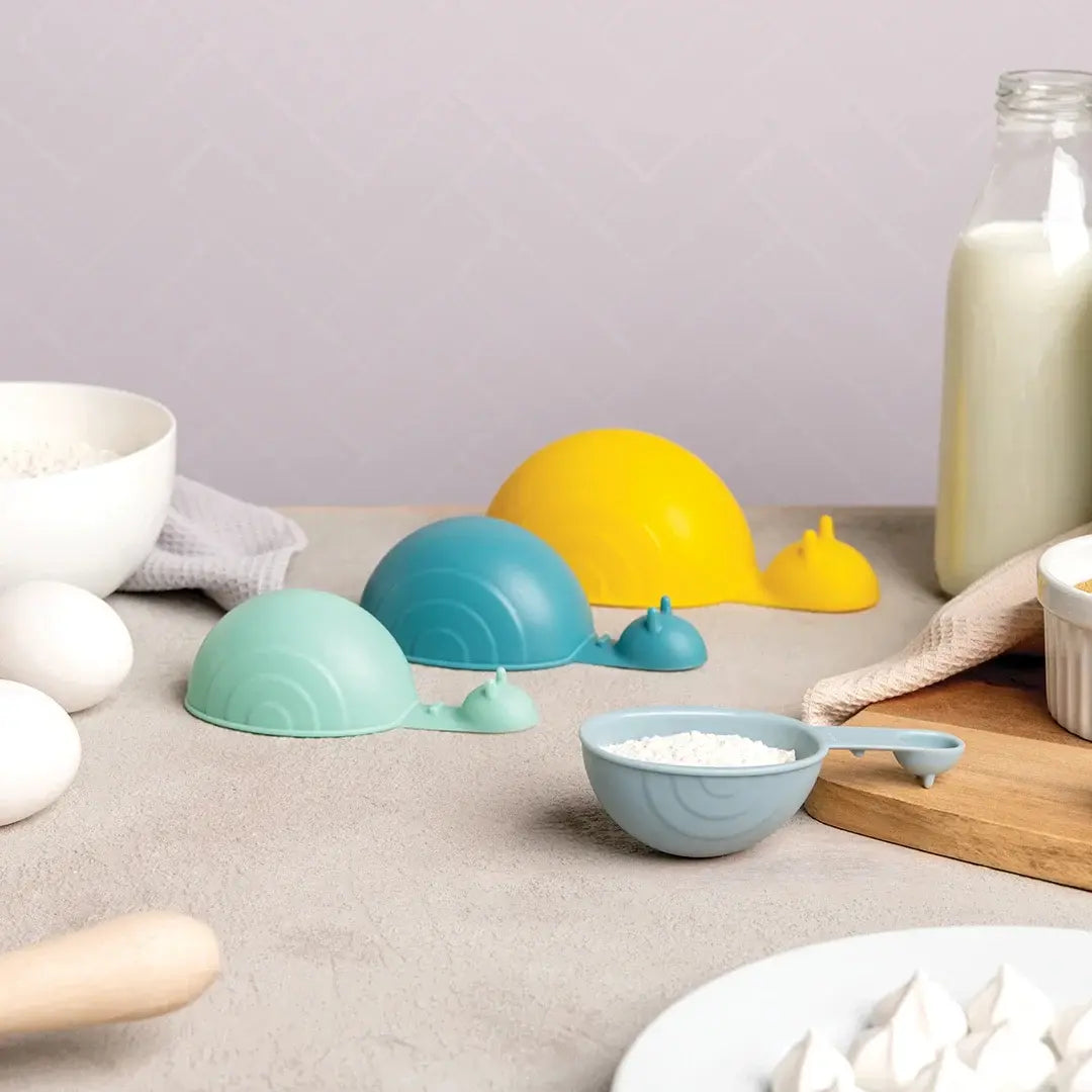 a table with various items on it