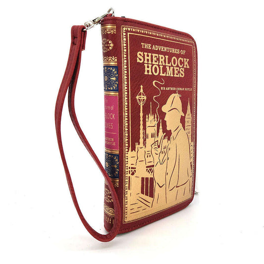 a red book with gold text on it