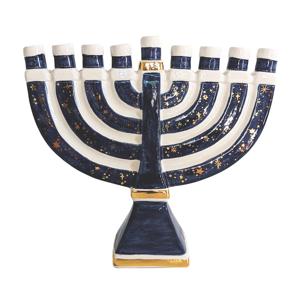 Shimmering Menorah Sample Tile
