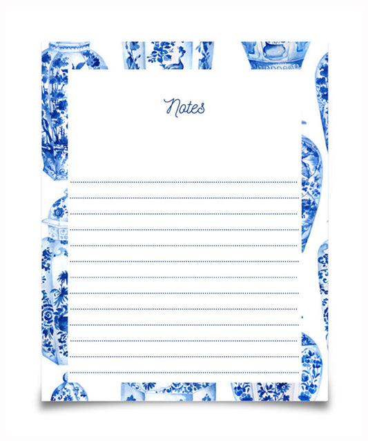 Large Green Ginger Jar Notepad | Notepad by JOSIL Paperie