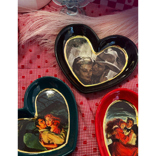 Small Love Story Heart Dishes