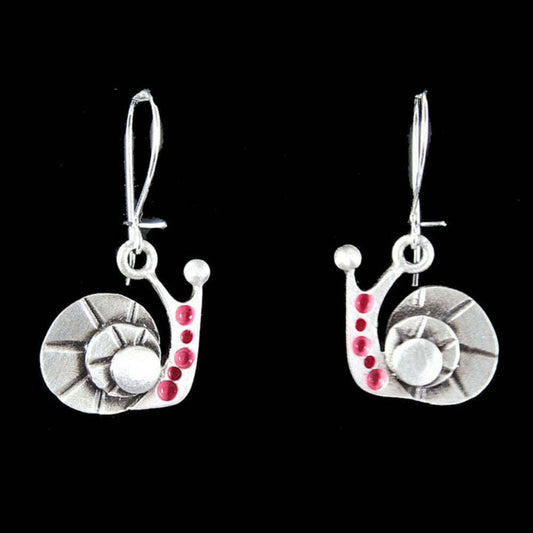 Snail Earrings by Chickenscratch