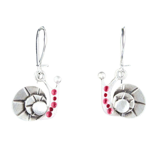 Snail Earrings by Chickenscratch