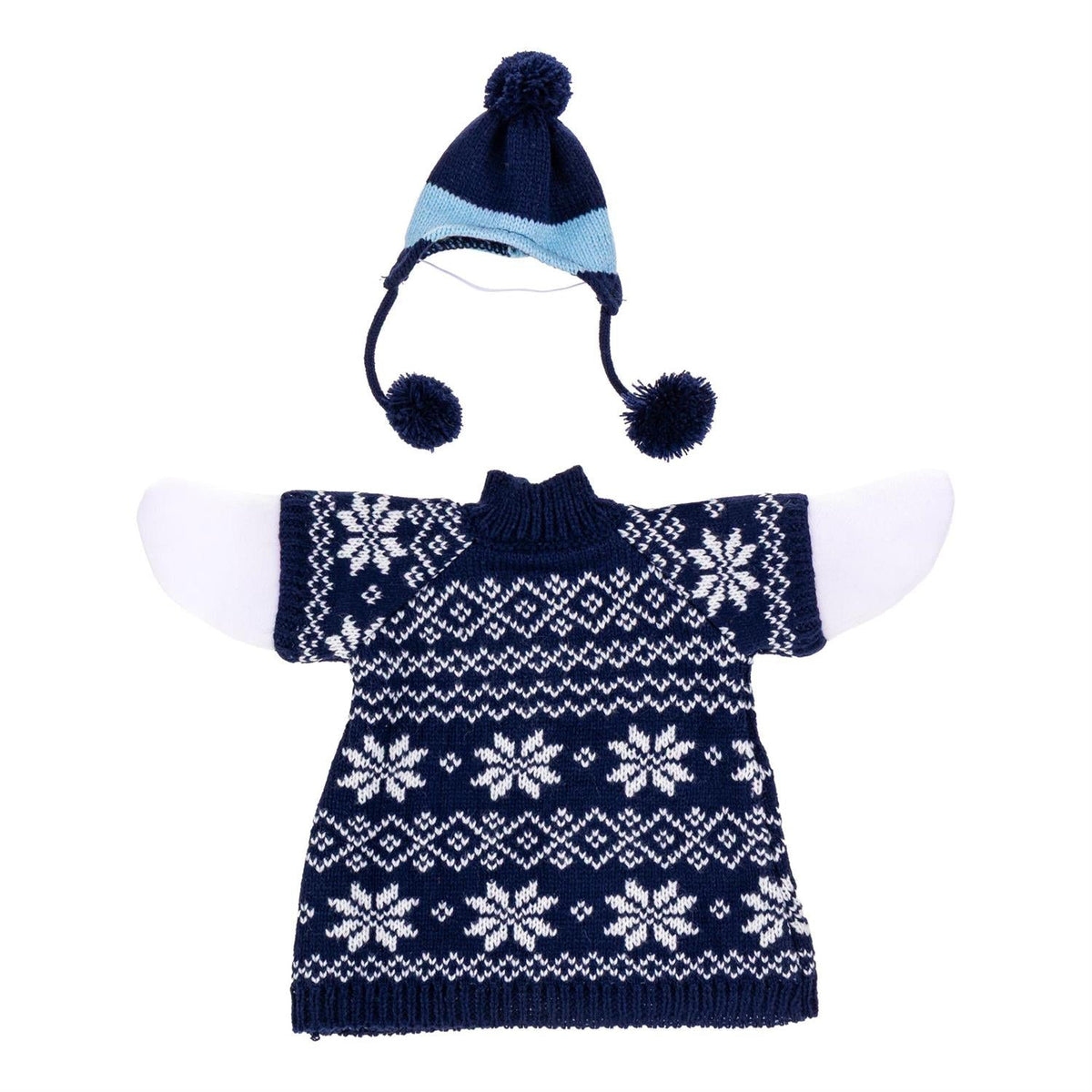 Snowflake Sweater Porch Goose Outfit