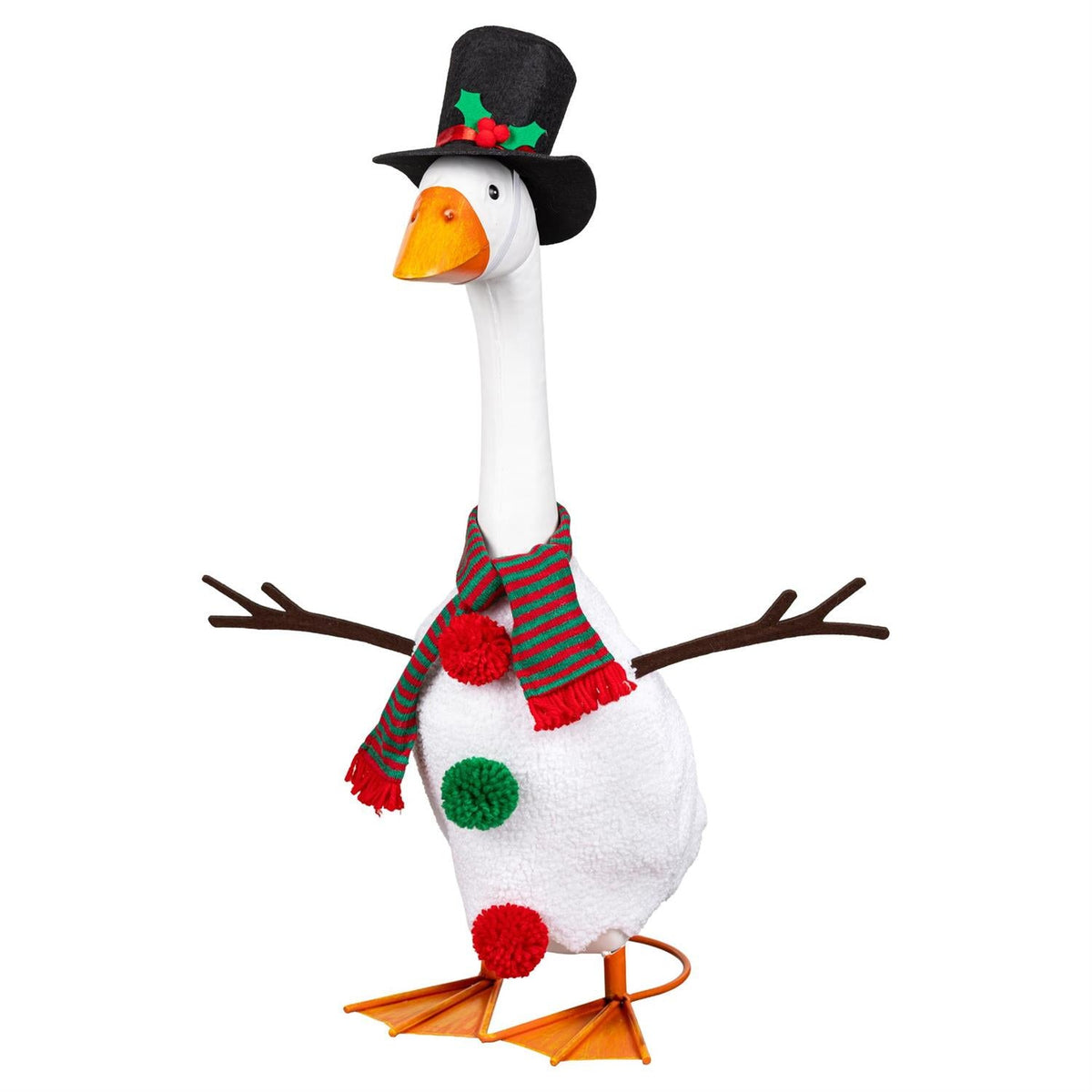 Snowman Porch Goose Outfit