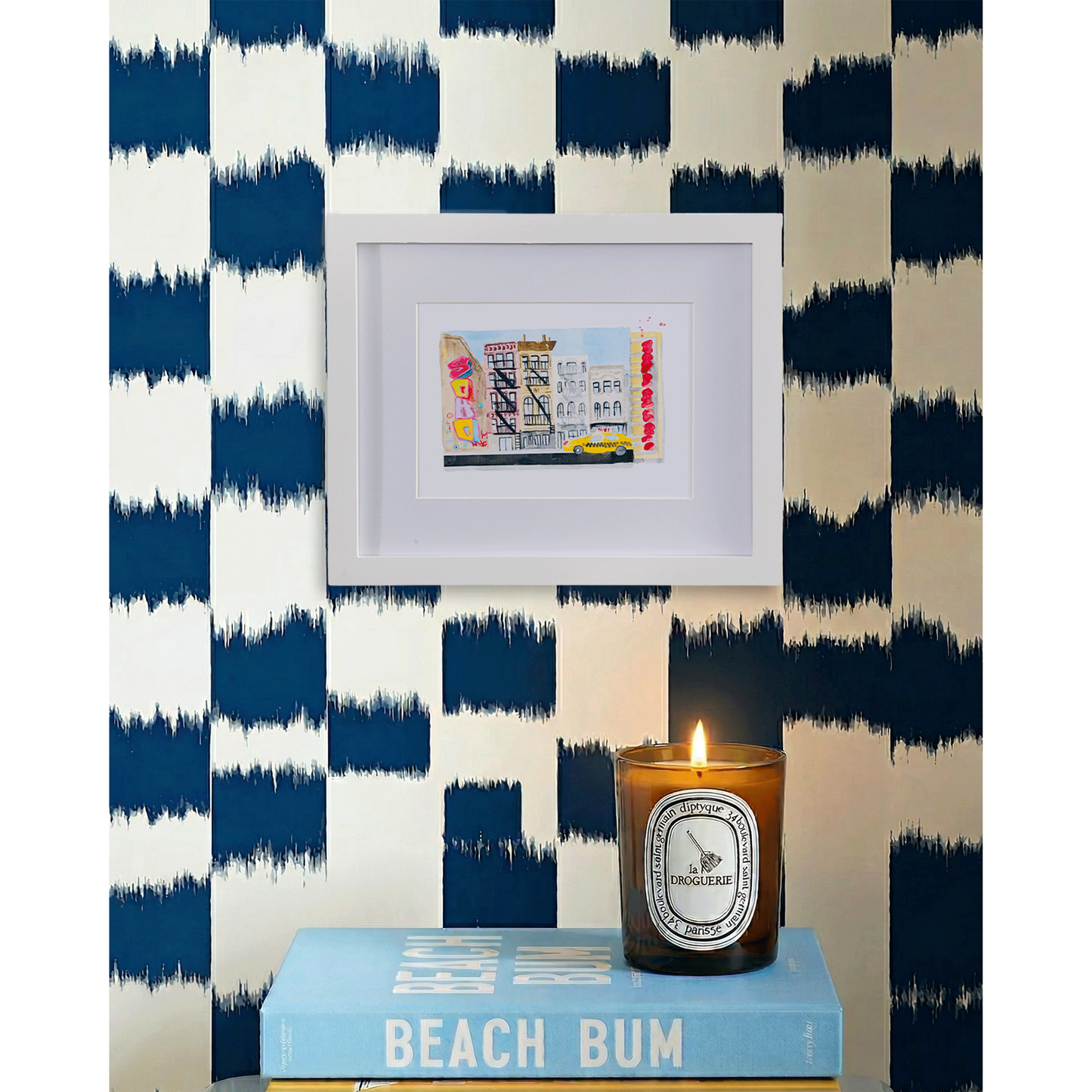 Soho Matchbook Art Print
