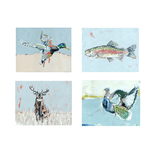 Southern Raised Mallard Fish Deer Turkey Fine Art Print