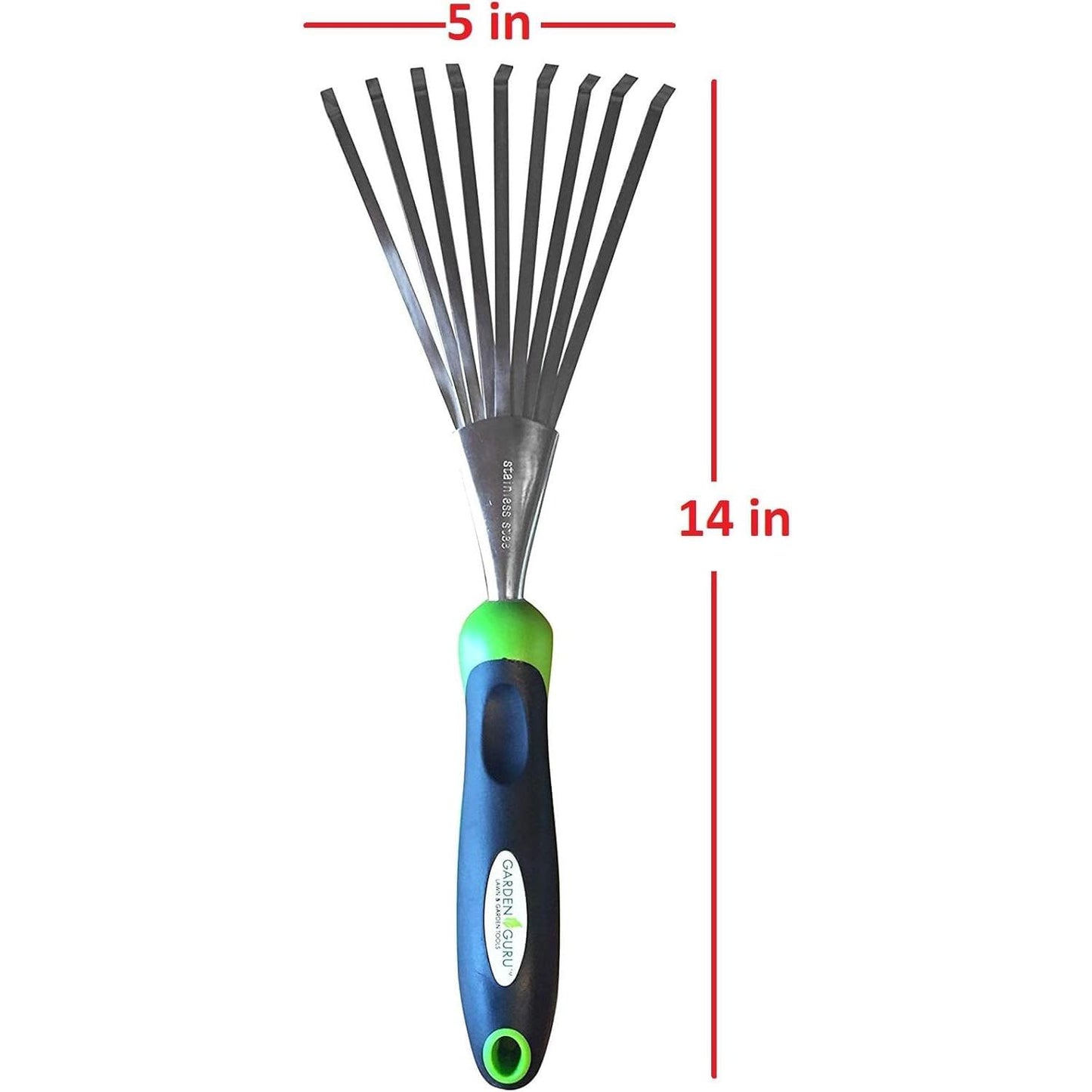 Stainless Steel Garden Hand Rake Tool