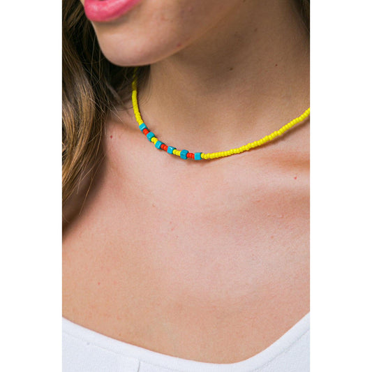 ZOLA VEADED NECKLACE