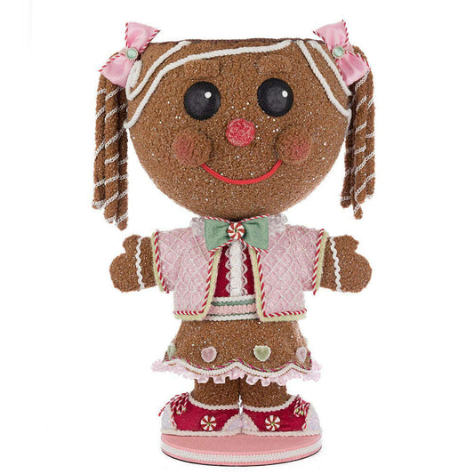 Sugar E. Sweet Gingerbread Girl Candy Container by Katherine's Collection