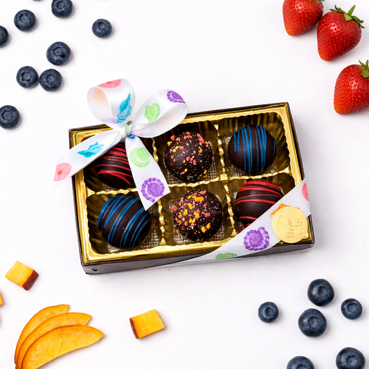 Seasonal 6-Piece Truffle Assortment - Spring & Summer
