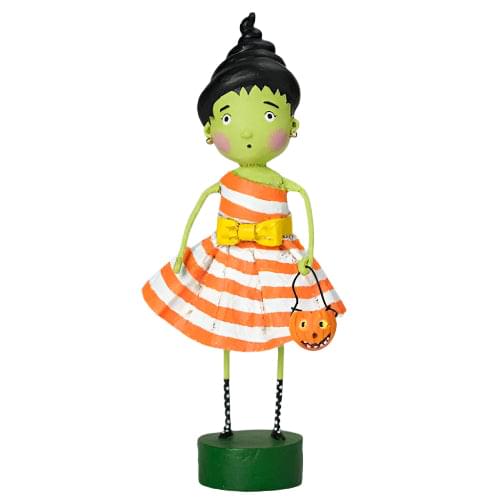 Susie Stein Halloween Figurine by Lori Mitchell — 8-Inch Poly Resin Folk Art Collectible